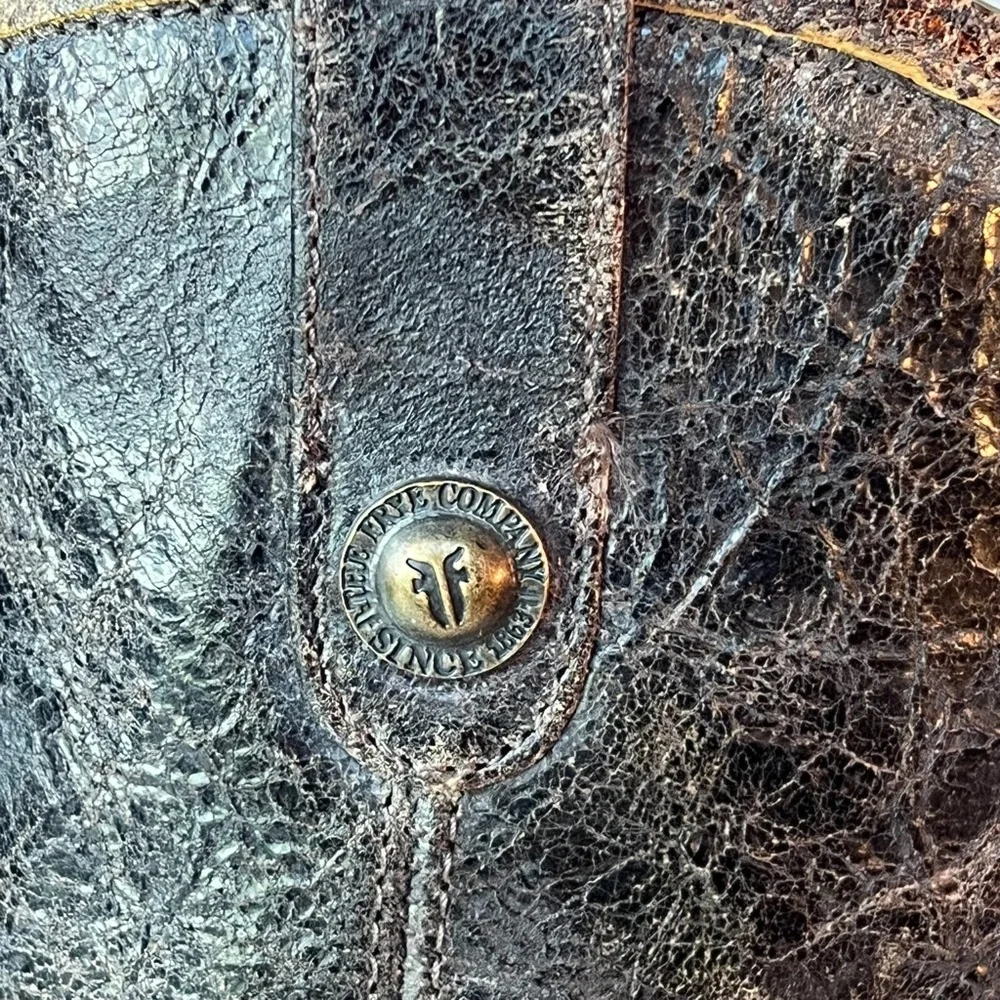 Frye‎ Sz 6 1/2 Melissa Distressed Riding Equestrian Boots